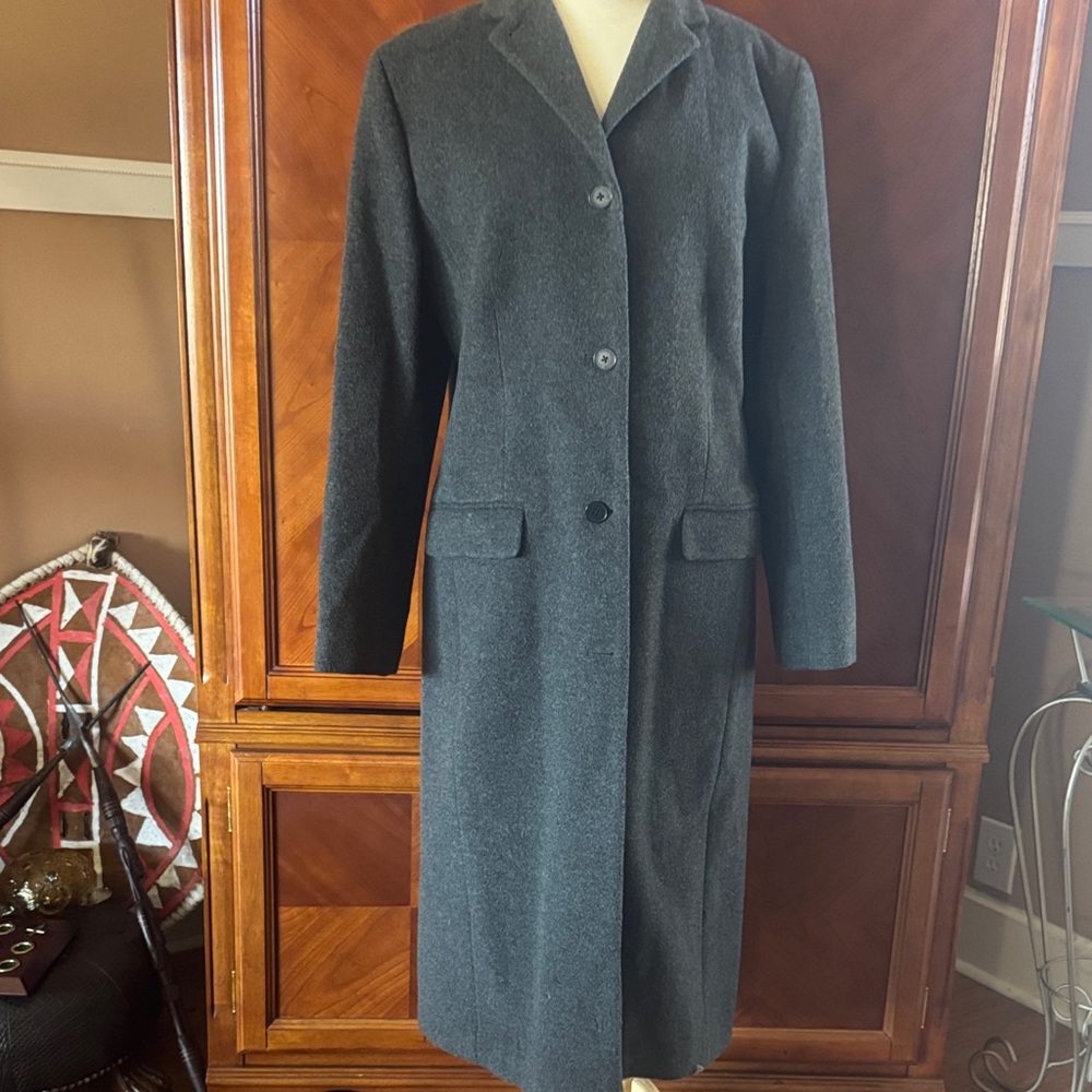 Women's Gray Wool Coat